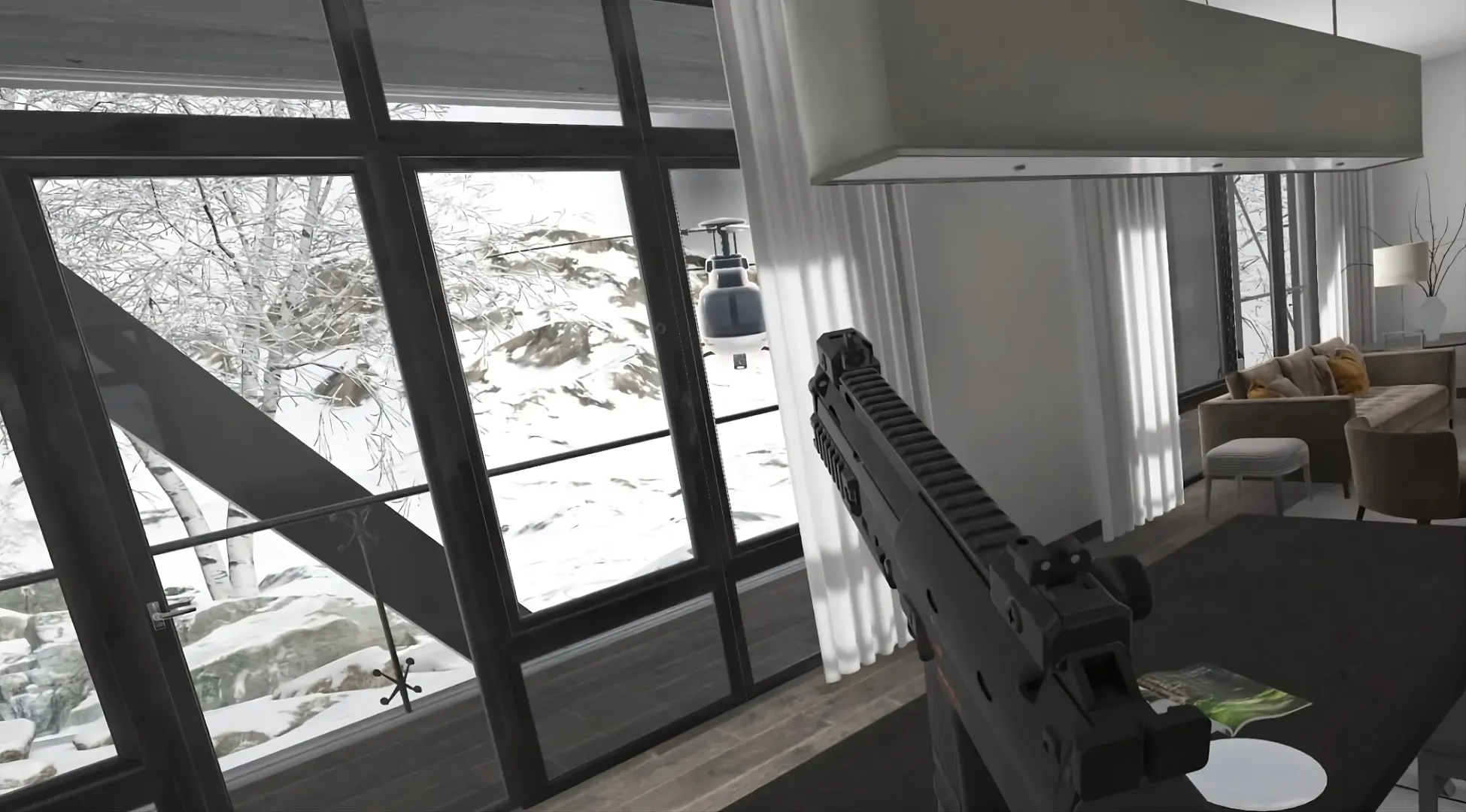 Thievery VR action scene